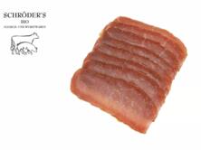 Schr&ouml;ders Lachsschinken geschnitten