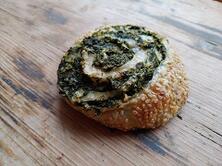 Spinatschnecken hell 3er Pack