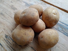 Kiste Kartoffel vorwiegend  festkochend